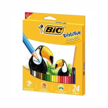 Imagem de Lápis De Cor Evolution 24 Unidades Bic