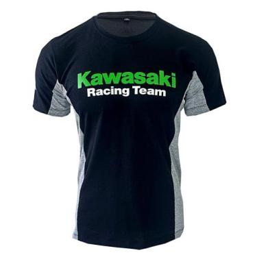Imagem de Camiseta Masculina Kawasaki - RACE, Preto, G1