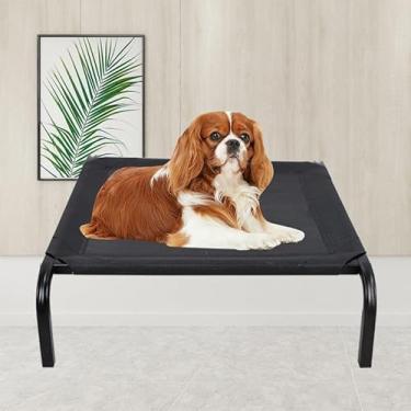 Imagem de cama pet impermeável Suspensa Elevada Portátil Respirável E Confortável Para Pets Cães Gatos(P：71cm*55cm)