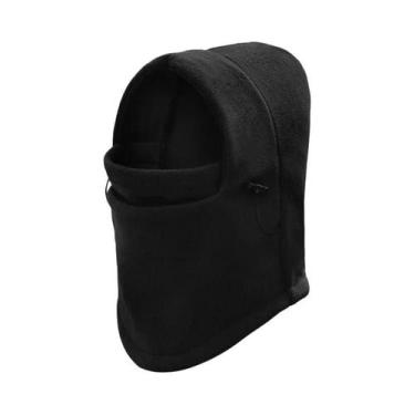 Imagem de Balaclava Unissex De Inverno Quente Em Fleece Com Capuz, Gorro Térmico