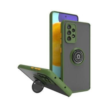 Imagem de Capa Magnética Antichoque Com Suporte De Anel Para Samsung Galaxy A73 
