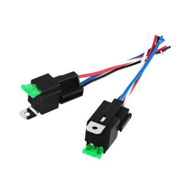 Imagem de Conjunto De Fiação De Relé De Fusível À Prova d'Água 12V 4 Pinos 30A 1