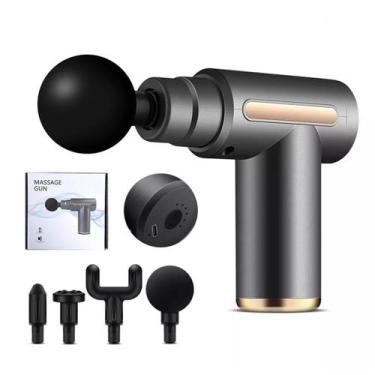 Imagem de Massageador Elétrico Recarregável Portátil Pistola Bivolt - Shop DANI 