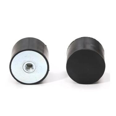 Imagem de M3 M4 M5 M6 M8 fêmea métrica no lado amortecedor de borracha amortecedor bobina isolador para carro barco (M8-30x25mm)