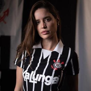 Imagem de Camisa Polo Retrô Corinthians 1990 Feminina-Feminino