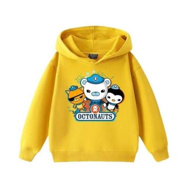 Imagem de Moletom Com Capuz Estampado Para Meninos E Meninas, Moletom Infantil D