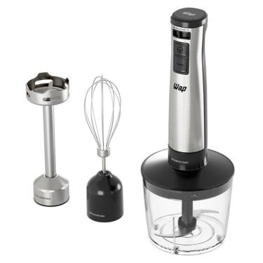 Imagem de Mixer Inox 3 Em 1 Processador Wap Preto Com Inox 220V
