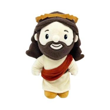 Imagem de Boneco De Algodão Jesus Feito À Mão Kawaii, Brinquedo De Pelúcia, Pres