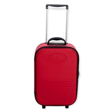 Imagem de Mala Viagem 10 Kg De Bordo Com Rodinhas Medidas Anac - ESSENZA, Vermel