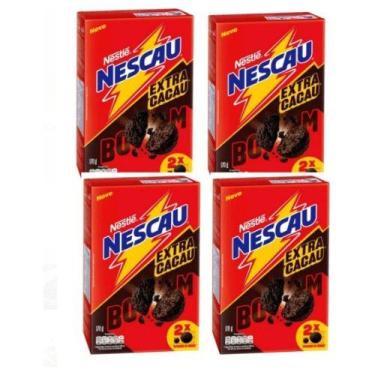 Imagem de Kit C/4 Cereal Matinal Extra Cacau Nescau Caixa 170g