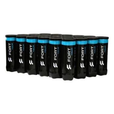 Imagem de Bola De Tênis Fort Tour Caixa C/24 Tubos