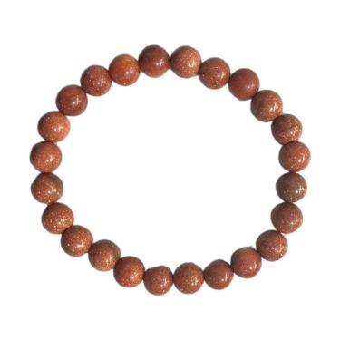 Imagem de Pulseira Pedra do Sol Natural 8mm Sucesso