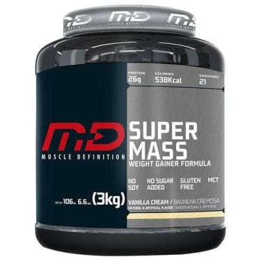 Imagem de Super Mass Gainer 6.6kg - MD - Suplemento Hipercalórico - no-brand, BA