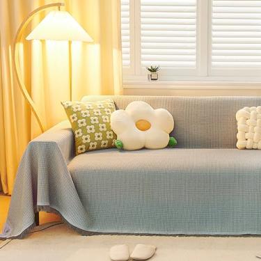 Imagem de Cobertor de capa de sofá, capas de sofá laváveis para animais de estimação, capa de sofá de dupla face, ar condicionado versátil, soneca e cobertor de carro - perfeito para almofadas de sofá e