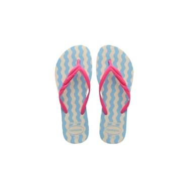 Imagem de Chinelo Feminino Havaianas cor:Bege Palha;tamanho:41/42