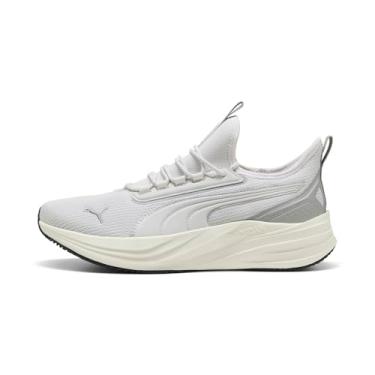 Imagem de Puma Darter Pro 2 Tênis de corrida masculino, Cinza pena/branco quente/cinza Echo, 45