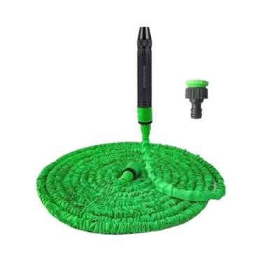 Imagem de Mangueira Mágica Expansível 25FT-200FT Com Pistola De Água De Alta Pre