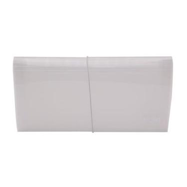 Imagem de Pasta Porta Cheque Sanfonada - 12 Divisórias - Cristal - Dello (6069.H