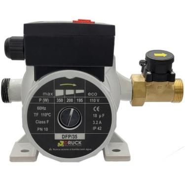 Imagem de Bomba Pressurizadora De Água De 350W 0.5CV DFP35 Com Fluxostato 110V D