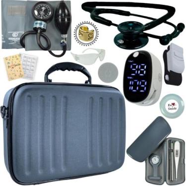 Imagem de Kit Estagio Saude Medicina Enfermagem Farmacia Completo Top - Love Sau