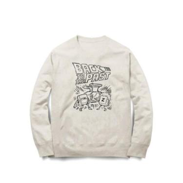 Imagem de Moletom Back To The Past - - Studio Geek, M, Off white