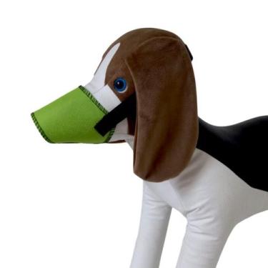 Imagem de KIT Focinheira Regulável de Nylon para Cães Pet Shop Banho Tosa Vet Gr