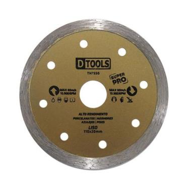 Imagem de Disco Diamantado 4.3-8 Super Pro Para Porcelanato E Mármore - Dtools