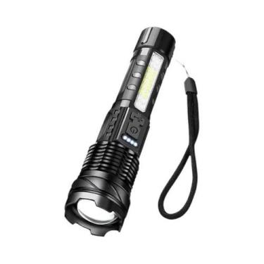 Imagem de Lanterna LED XHP50 Recarregável USB-C De Alta Potência Com Bateria Int