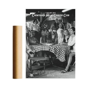 Imagem de Pôster De Álbum De Música Rap Hip Hop Lana Del Rey, Pintura Em Tela, A