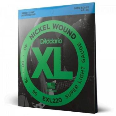 Imagem de Encordoamento Baixo D Addario .040-.095