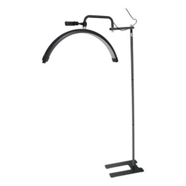 Imagem de Iluminador Led Meia Lua Hd-m8x Com Suporte Para Celular - LUCACELL
