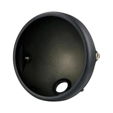 Imagem de Farol LED De 7 Polegadas Para Motocicleta Com DRL E Olhos De Anjo Para