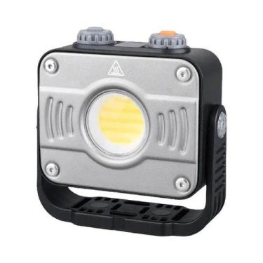 Imagem de Lanterna De Camping LED COB À Prova d'Água 8000mAh Recarregável Portát