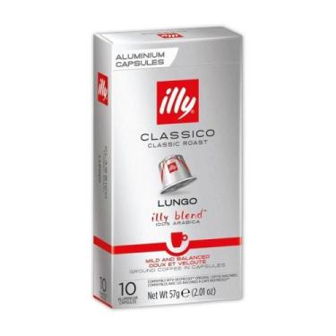 Imagem de 10 Cápsulas Café Nespresso Clássico Lungo Illy