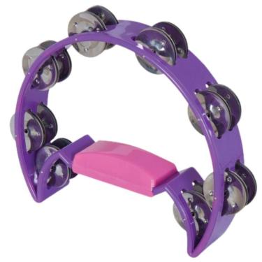 Imagem de Pandeiro Infantil Meia Lua Lilás N3 Spanking 112727