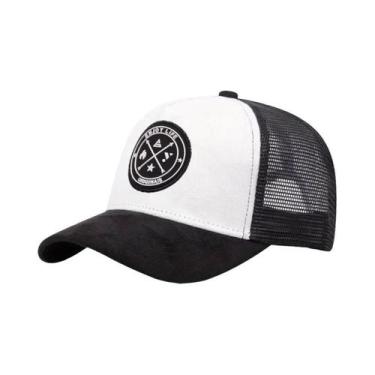 Imagem de Boné De Beisebol Unissex De Verão Em Tela Respirável Com Patch De Letr