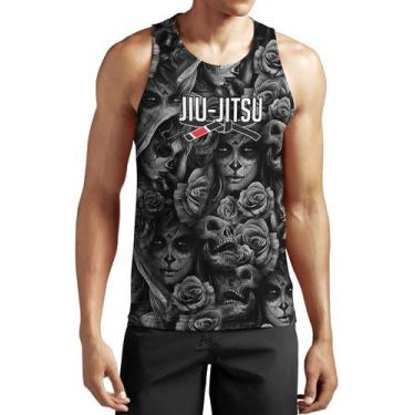 Imagem de Regata Jiu Jitsu Black Skull, GG