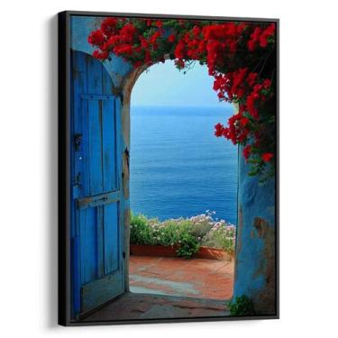 Imagem de Quadro Mar Infindo Além do Portal Florido - Mioquadros, 200x130 cm, Pr
