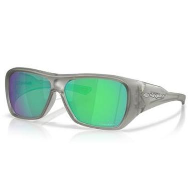Imagem de Óculos de Sol Oakley Chaminade Matte Grey Ink Prizm Jade-Masculino