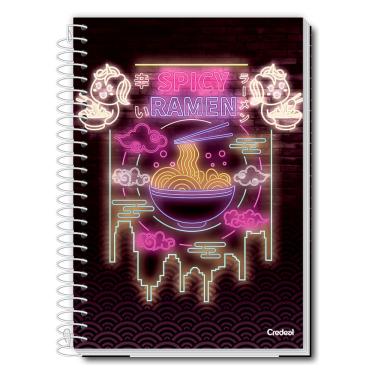 Imagem de Caderno Universitário Feminino My Collection 160F/10 Matérias Credeal