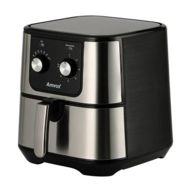 Imagem de Fritadeira Air Fryer 7L Amvox ARF1255M Inox 220V