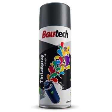 Imagem de Tinta Spray 350 Ml Alto Brilho Preto - 30503 - BAUTECH