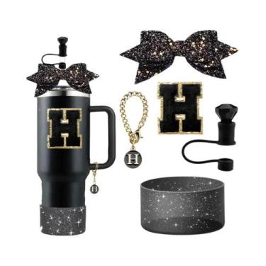 Imagem de Conjunto De Acessórios Para Copo Stanley 5 Peças: Protetor De Canudo D