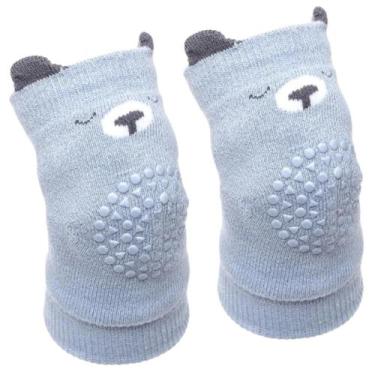 Imagem de Joelheira Antiderrapante Para Bebê Buba Confortável Proteção para os J