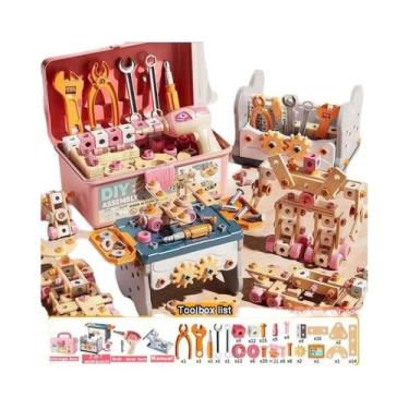 Imagem de Brinquedo Educativo Multifuncional Infantil: Kit De Ferramentas Elétri