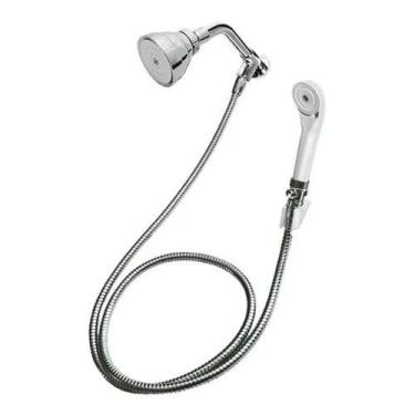 Imagem de Chuveiro Ducha para Aquecimento a Gás com Desviador Fame 3" Cromado