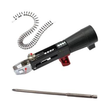 Imagem de Conjunto De Pistola De Pregos Elétrica Recarregável Com Parafusadeira 