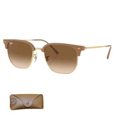 Imagem de Óculos De Sol Feminino Ray Ban New Clubmaster RB4416 672151 53-20 - Ra