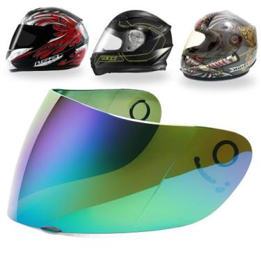 Imagem de Viseira Camaleão Polivisor P/ Capacete Ls2 FF350 Antirrisco 2.2mm, Cam