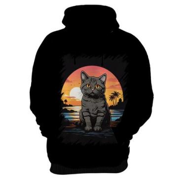 Imagem de Blusa de Frio Gatinho no Pôrdo Sol Sunset 1 - Kasubeck Store®, Inf 14